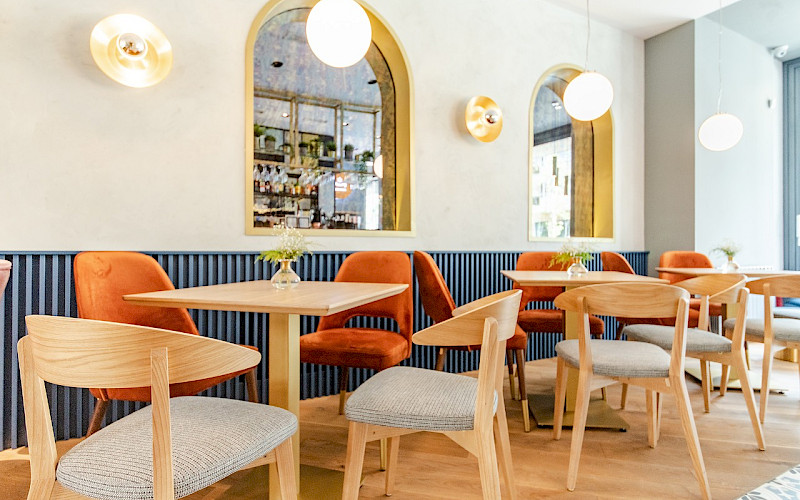 Stolica EMA WOOD i MILANO, stol LUX WOOD